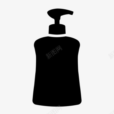 液体皂液器洗涤液肥皂液图标图标