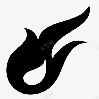 火焰图标圆形火火纵火火焰图标图标