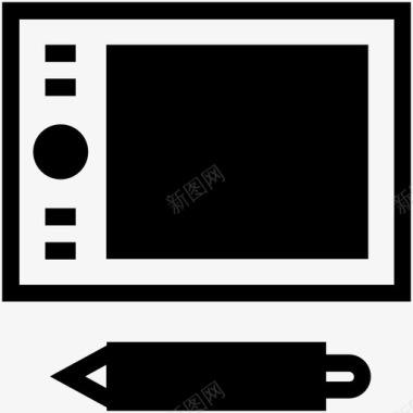 图形数据图形平板电脑电子图标图标