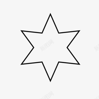 星星明亮的天体的图标图标