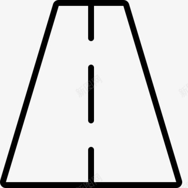 道路施工标志道路汽车驾驶图标图标