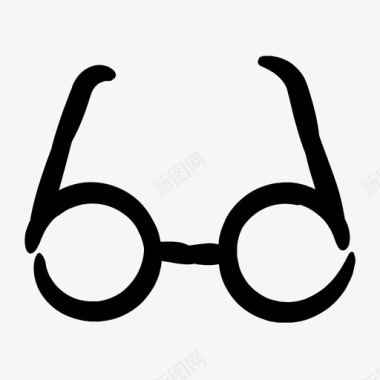 眼镜书籍书呆子图标图标