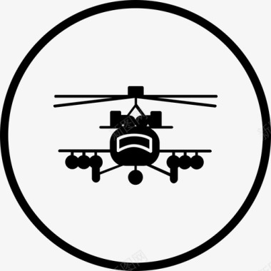 直升机直升机道具飞机军用图标图标