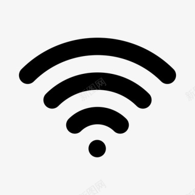 无线信号信号wifi符号图标图标