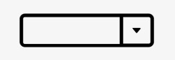 元素选择器下拉列表文本选择器图标高清图片