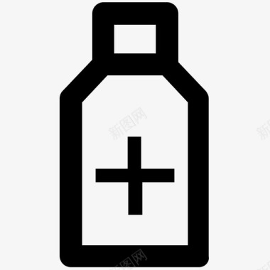 处方药药瓶处方药房图标图标