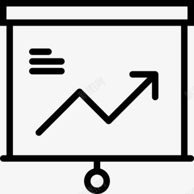 图表演示教学演讲图标图标