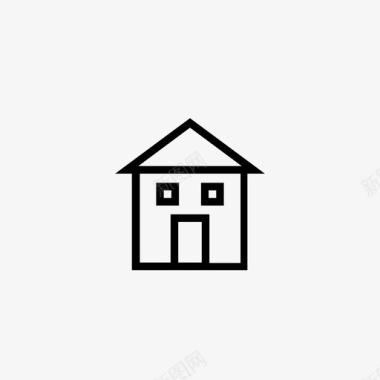 小房子免抠小房子住宅馅饼图标图标