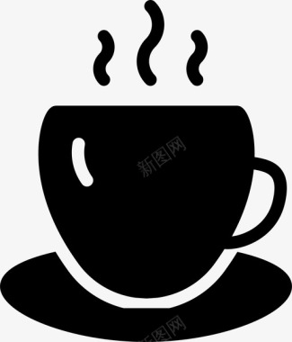 茶杯茶壶马克杯图标图标