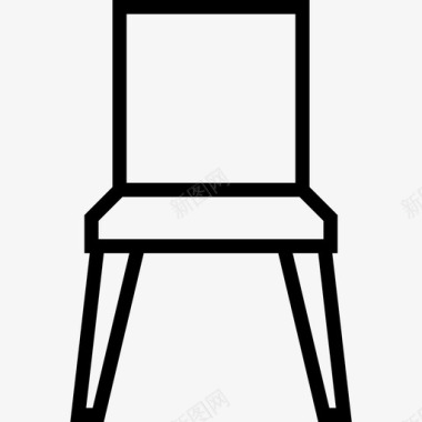 椅子木制展示件图标图标