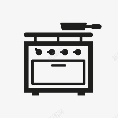 炉子烤肉食谱图标图标