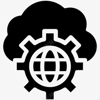 通用标志全球网络国际网络空间通用网络图标图标
