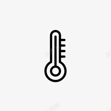 天气指示图案温度计天气温暖图标图标
