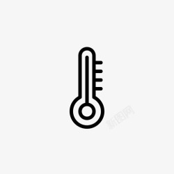 温度指示器温度计天气温暖图标高清图片
