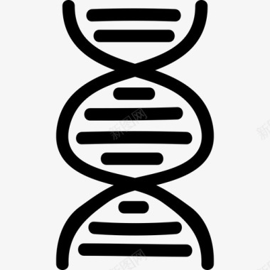 DNA手绘符号形状手绘图标图标