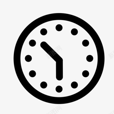 时间的流逝时钟效率速度图标图标