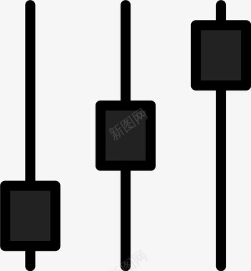 音量柱控制开关设置图标图标