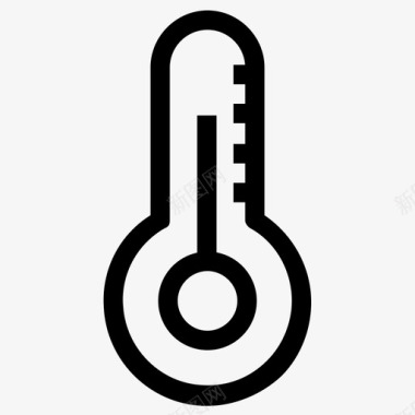 水银温度温度计数字温度计流感图标图标