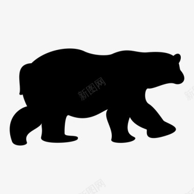 熊动物1图标图标