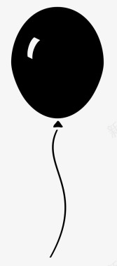 气球漂浮导航气球生日狂欢节图标图标
