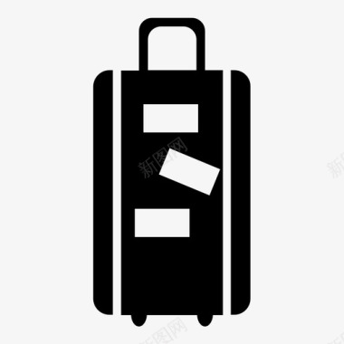 巴西旅游旅行箱旅行旅游图标图标