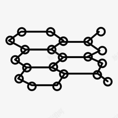 科学膳食结构科学物理分子图标图标