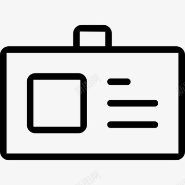 办公室档案盒标签徽章头衔个人资料图标图标