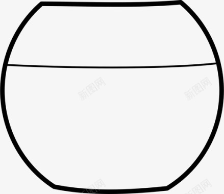 希腊花瓶鱼缸小囚徒图标图标