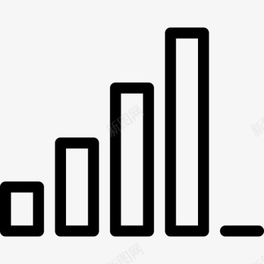 弱信号电话网络图标图标