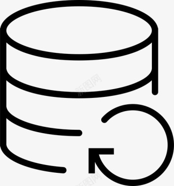 数据交互刷新数据库web数字图标图标