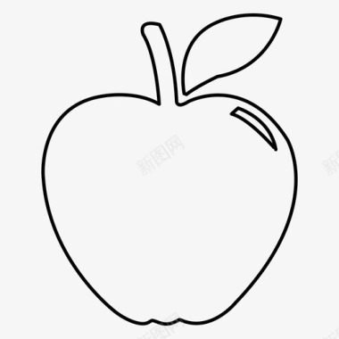 苹果苹果树水果图标图标