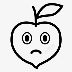 不相信悲伤惊讶震惊图标高清图片