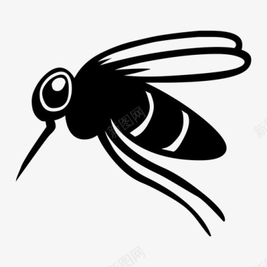 香油海鳗蚊子苍蝇大黄蜂图标图标
