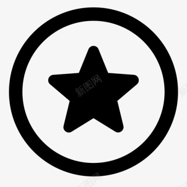 logo标识星星最爱有趣图标图标