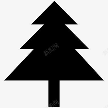 圣诞树圣诞酷标图标图标