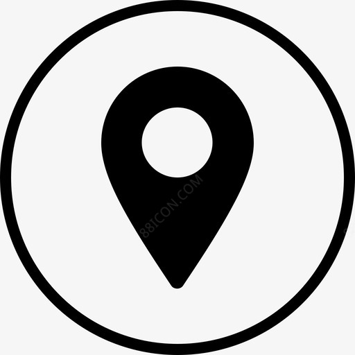 地图标记目的地gpsicon图标免费下载-图标obgomrmv-88icon图标网