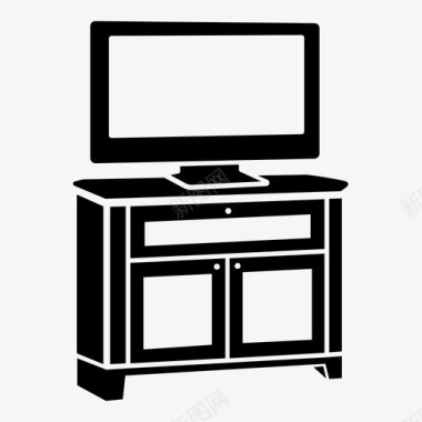 电视台家具支架图标图标
