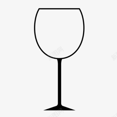 葡萄酒红酒黑比诺图标图标