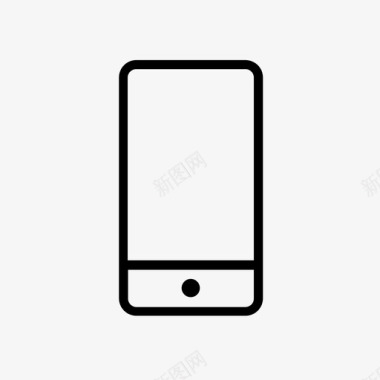智能手机iPhone6互联网图标图标