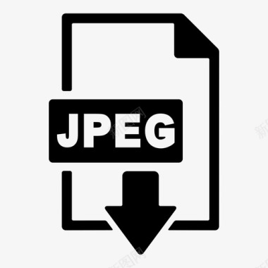 文件下载jpeg文件压缩文档图标图标