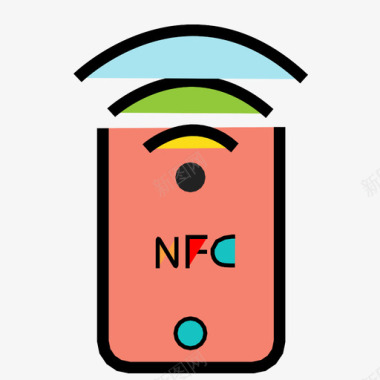nfcnfc电话图标图标