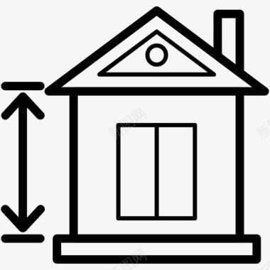 平面房屋房屋建筑平面图房地产线图标图标