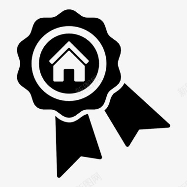 房地产图标矢量图房地产奖冠军之家主场奖图标图标