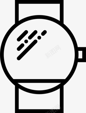 数字计时器智能手表腕表可穿戴图标图标