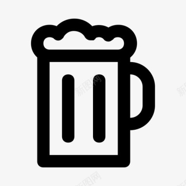 啤酒饮料功能图标图标