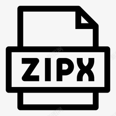 HTML的扩展zipx文件存储大小图标图标