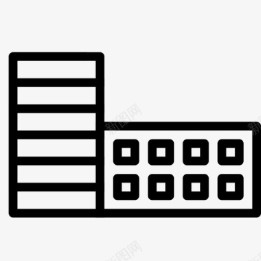 办公楼icon楼梯公司大楼办公楼图标图标