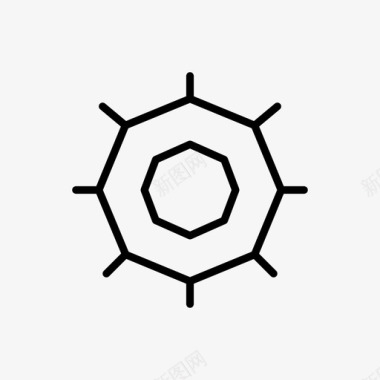 圆丁齿轮设置圆齿轮图标图标
