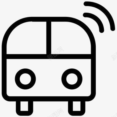 公交公交旅游线路图标图标