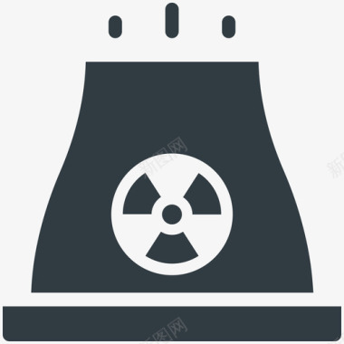 冷电风扇核电站工业冷标图标图标